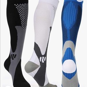 Compression Socks for Men Women Circulation Support Socks for Nurses 20-30 mmhg